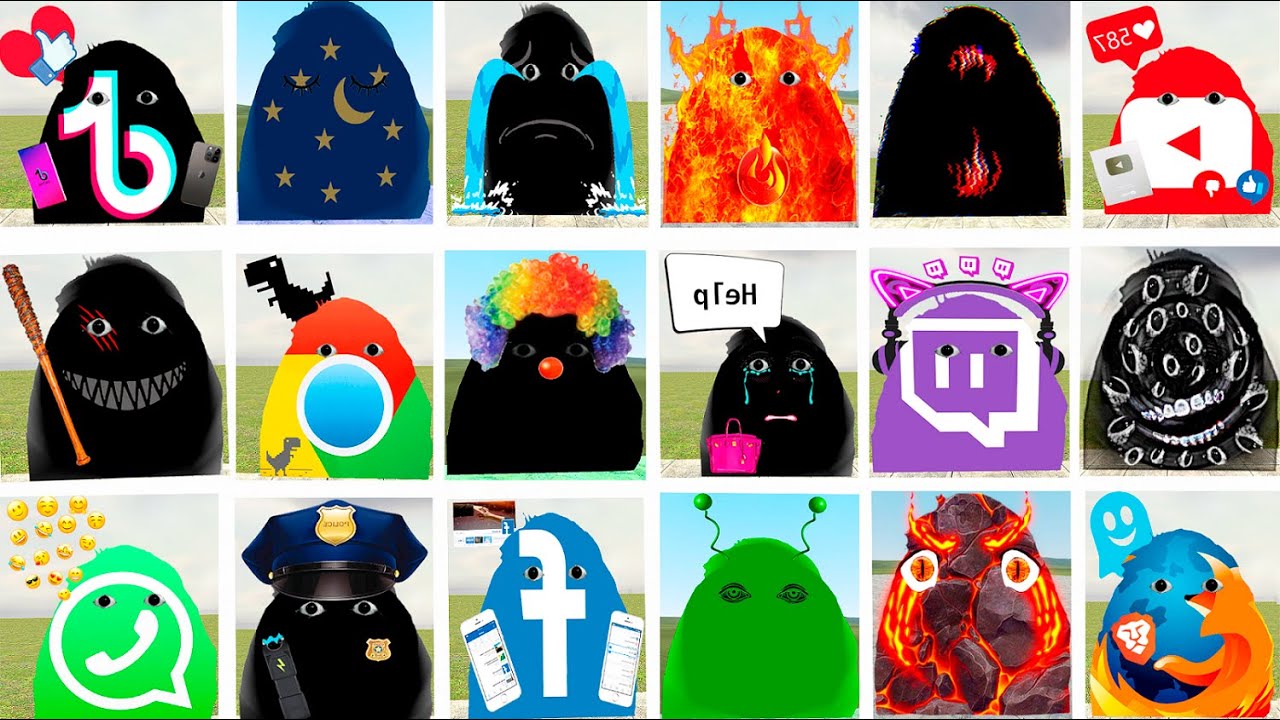 THE BIG MUNCI FAMILY \Nextbots\ Gmod! Garry's Mod!