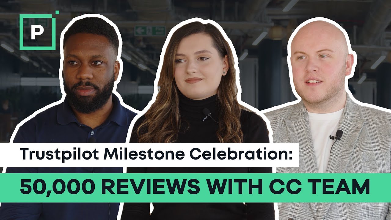 Trustpilot Milestone Celebration: 50,000 reviews with Customer Care ⭐️⭐️⭐️⭐️⭐️