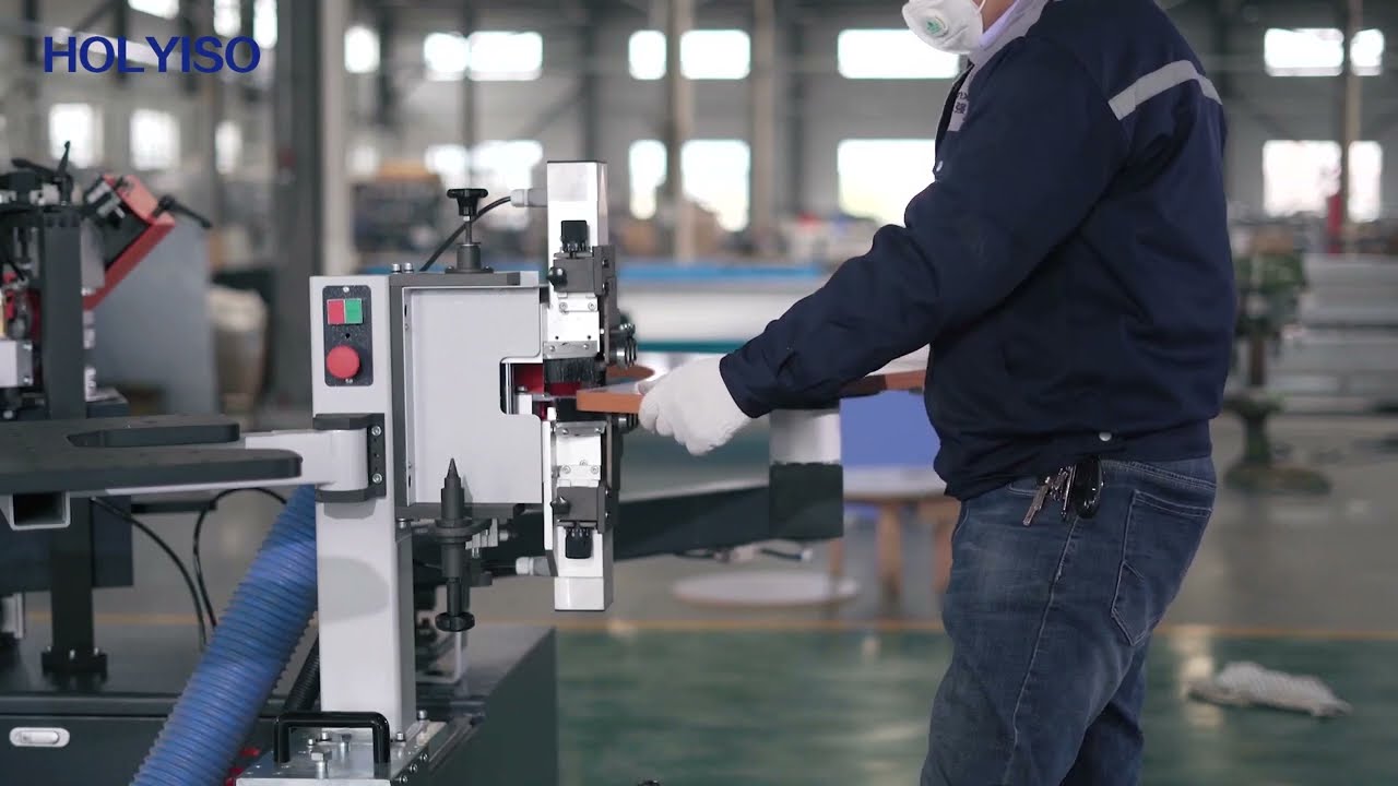 HOLYISO Small Portable Automatic Curve Pvc Edge Banding Machine