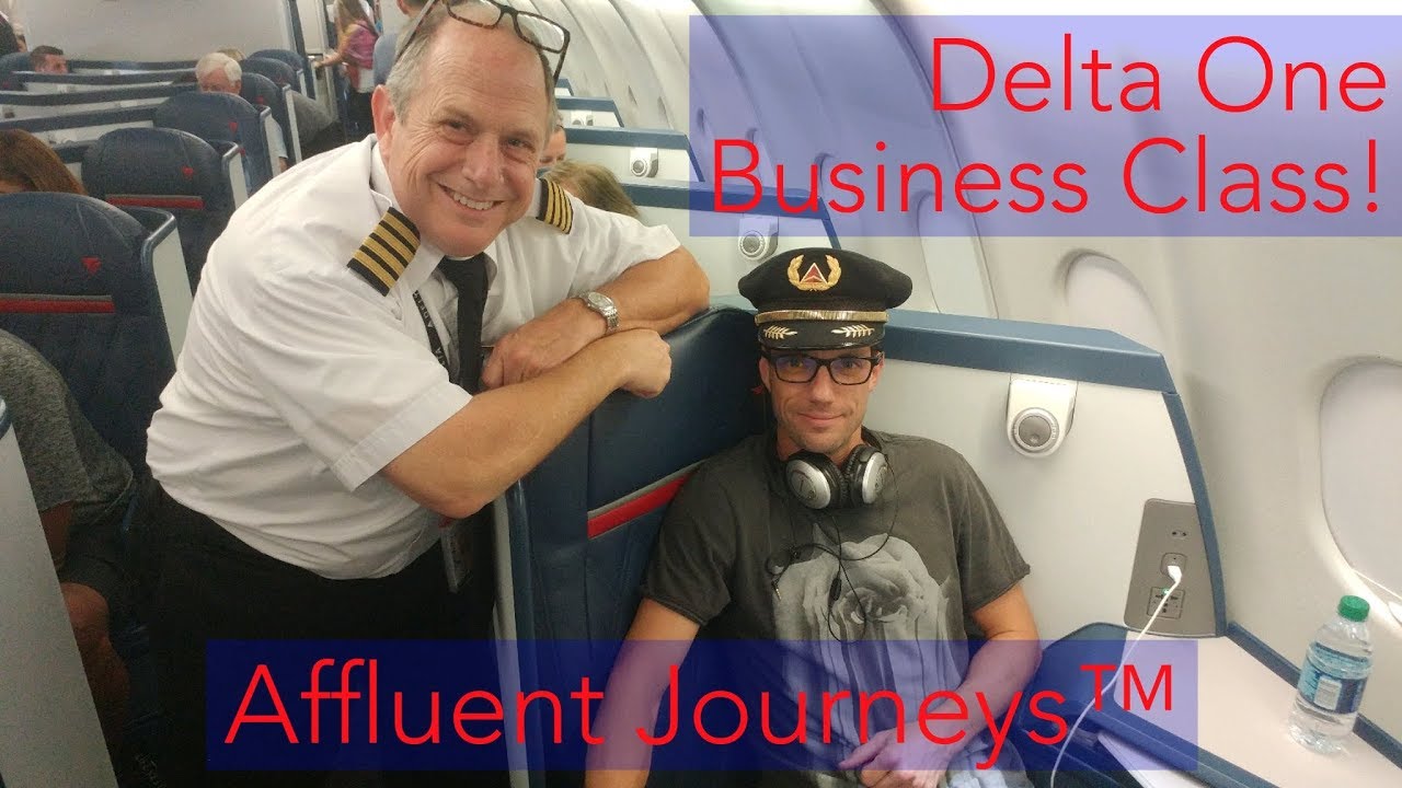 Delta One Business Class, Baby!  ATL- FCO A330