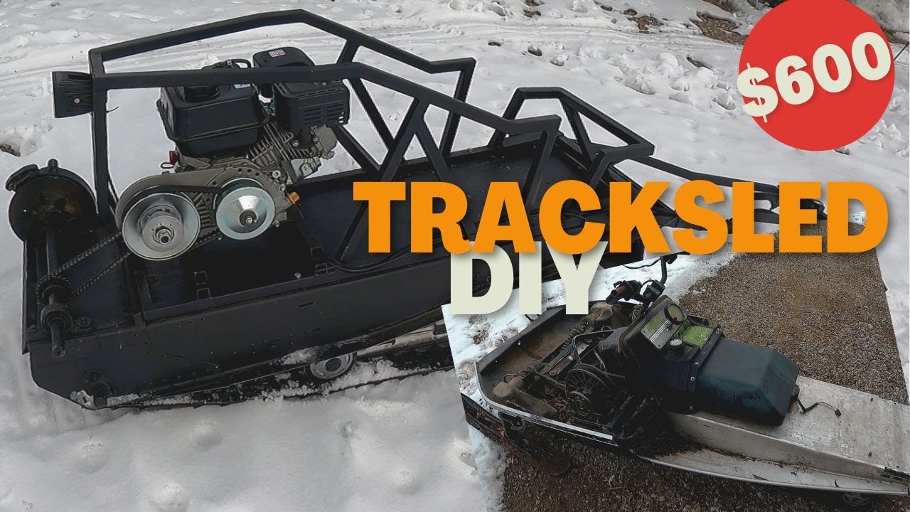 Track Sled Full Build and Demo how to DIY