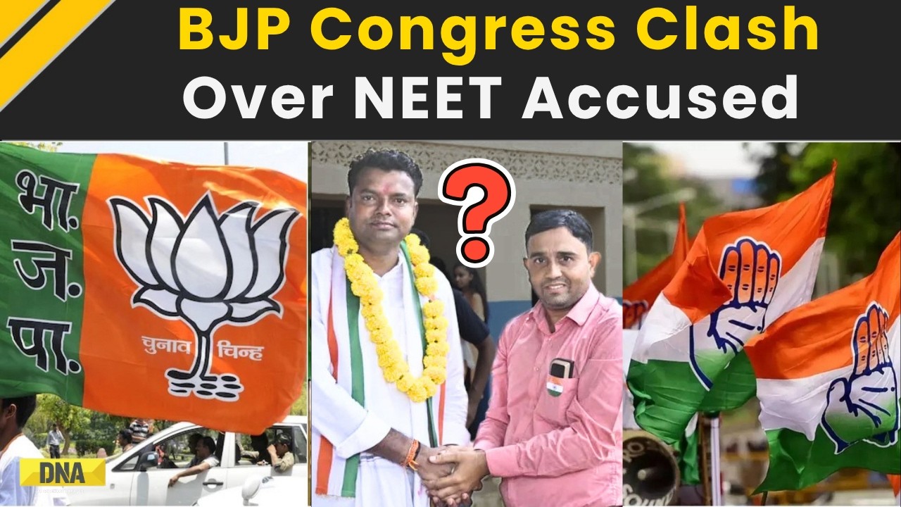 NEET Leak: BJP vs Congress Over NEET Paper Leak Accused Dinesh Biwal&rsquo;s Links