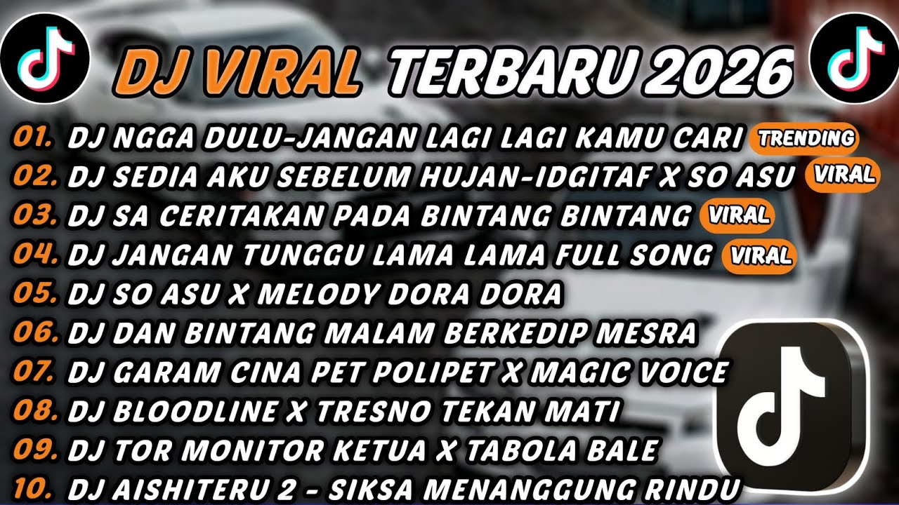 DJ TIKTOK TERBARU 2026 - DJ NGGA DULU-JANGAN LAGI KAMU CARI🎵DJ SEDIA AKU SEBELUM HUJAN X SO ASU🎵