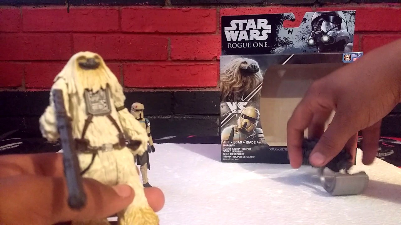 Moroff vs Scarif Trooper squad Leader Review