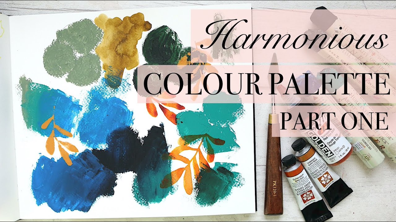 Studio Vlog: Auditioning Colours + Sketchbook Painting | PART ONE