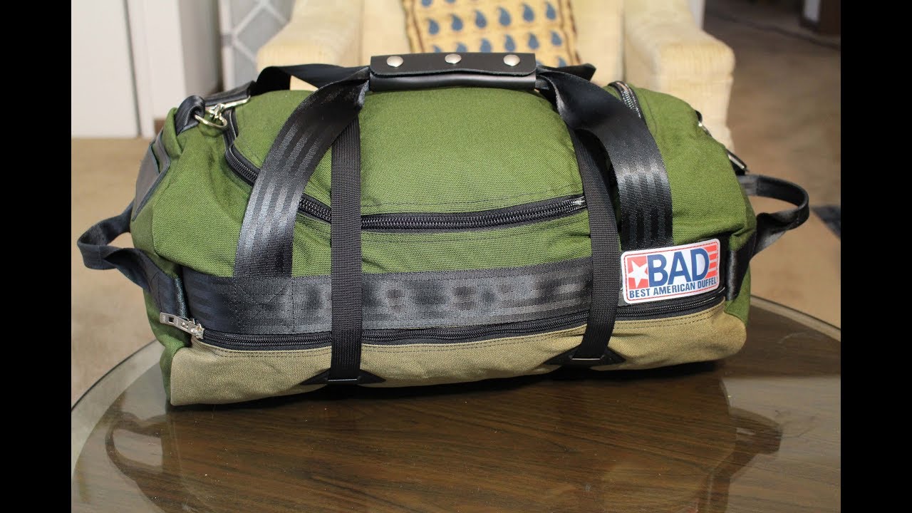 BAD Bags (Best American Duffel) #3 Duffel Review