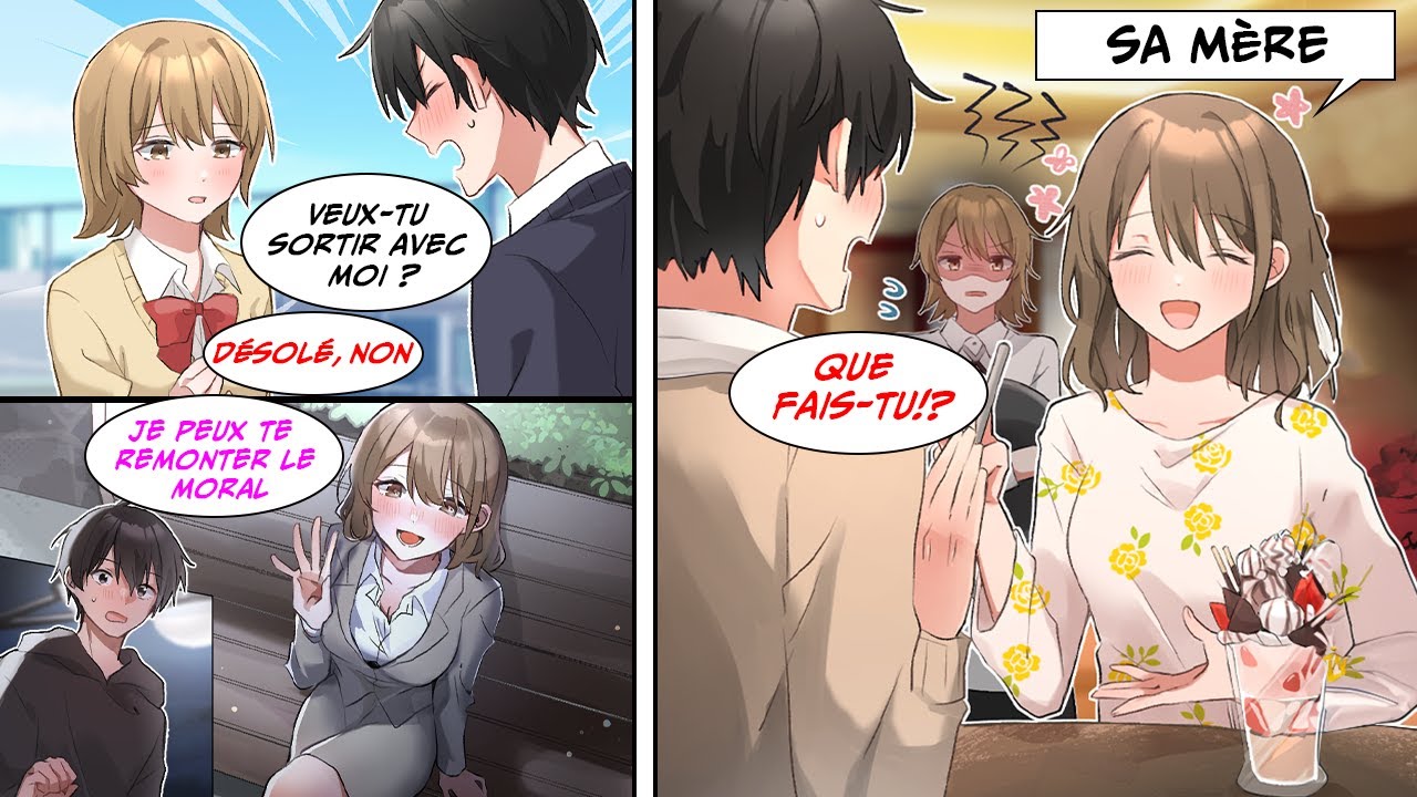 [Manga]  Rejeté par la fille populaire… puis dragué par sa mère !