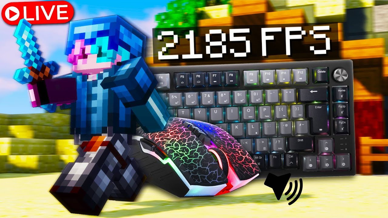 🔴 Drag Clicking Bedwars ASMR With Viewers | Hypixel Bedwars