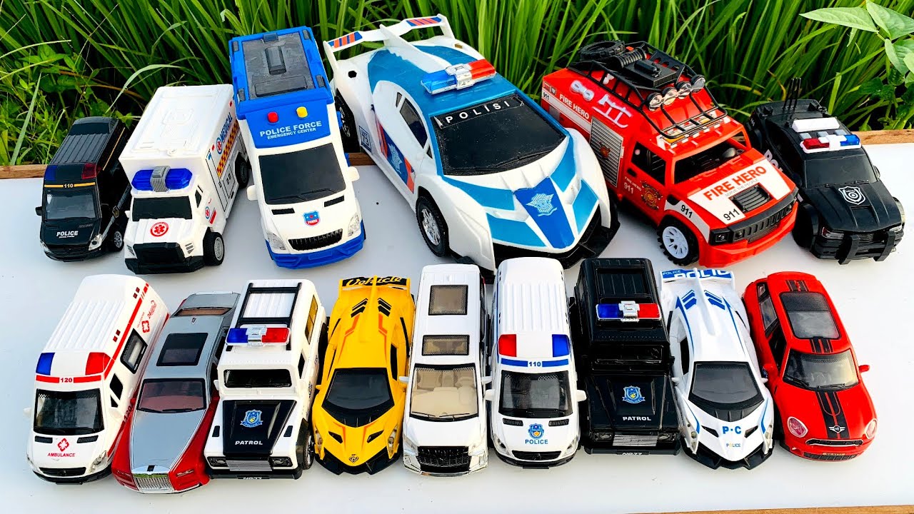 Mobil Mobilan Truk Oleng, Mobil Ambulan Emergency, Mobil Polisi, Mobil Damkar, Mobil Balap #645