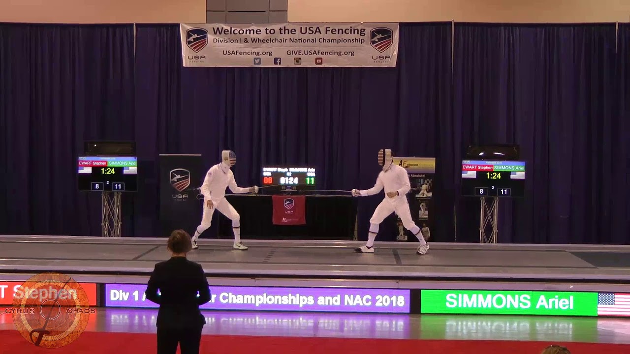 Richmond ME '18 - L4 - Ari Simmons v Stephen Ewart