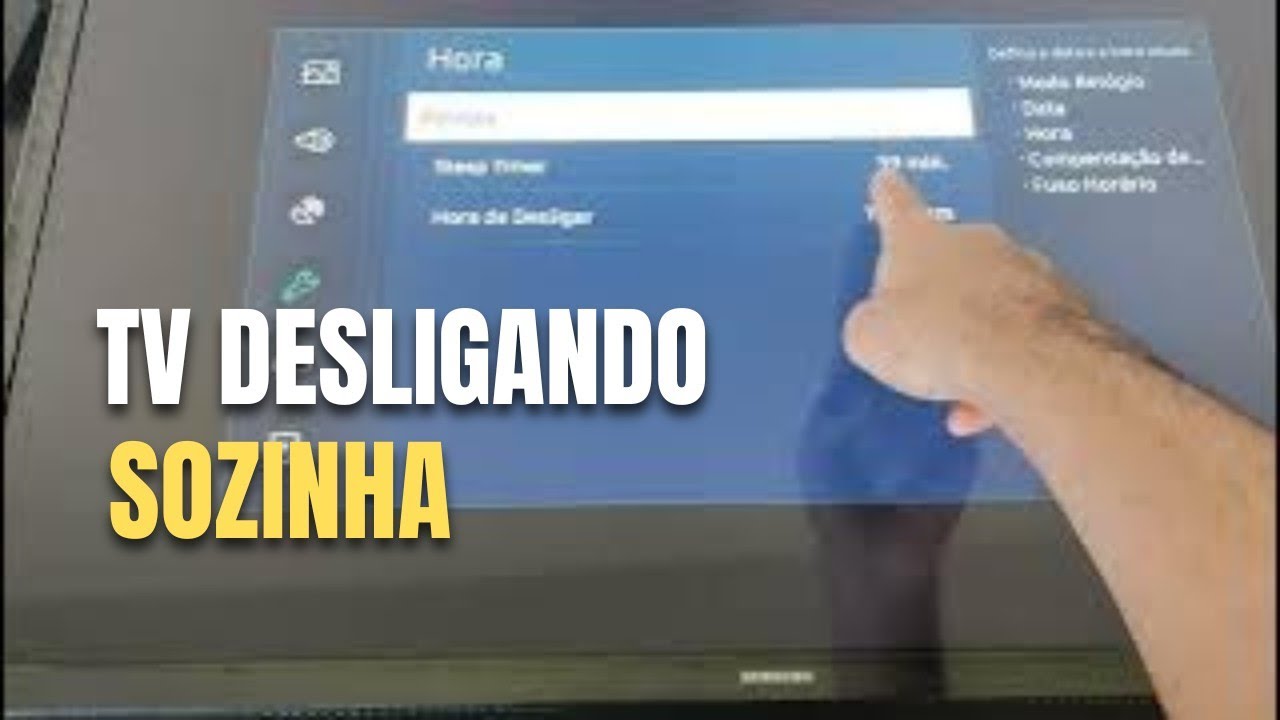 TV Samsung liga e desliga sozinha