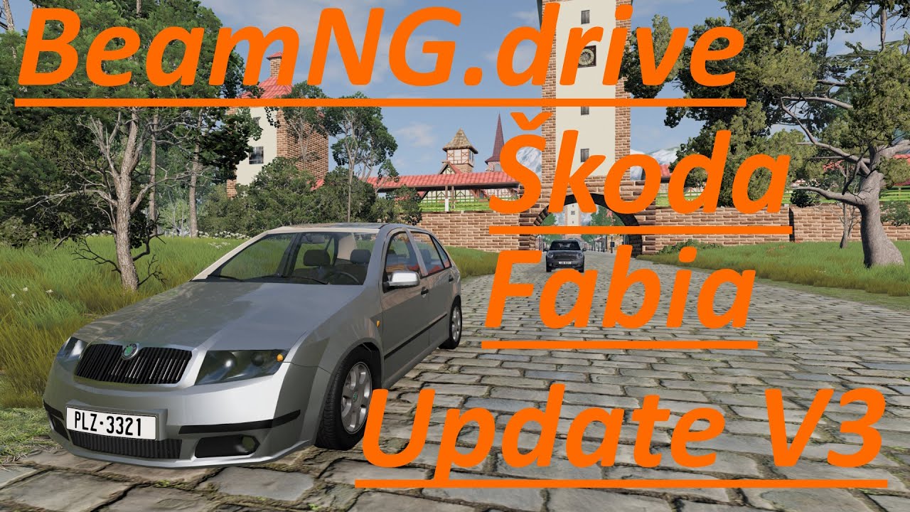 BeamNG.drive Škoda Fabia Update V3 (Final)