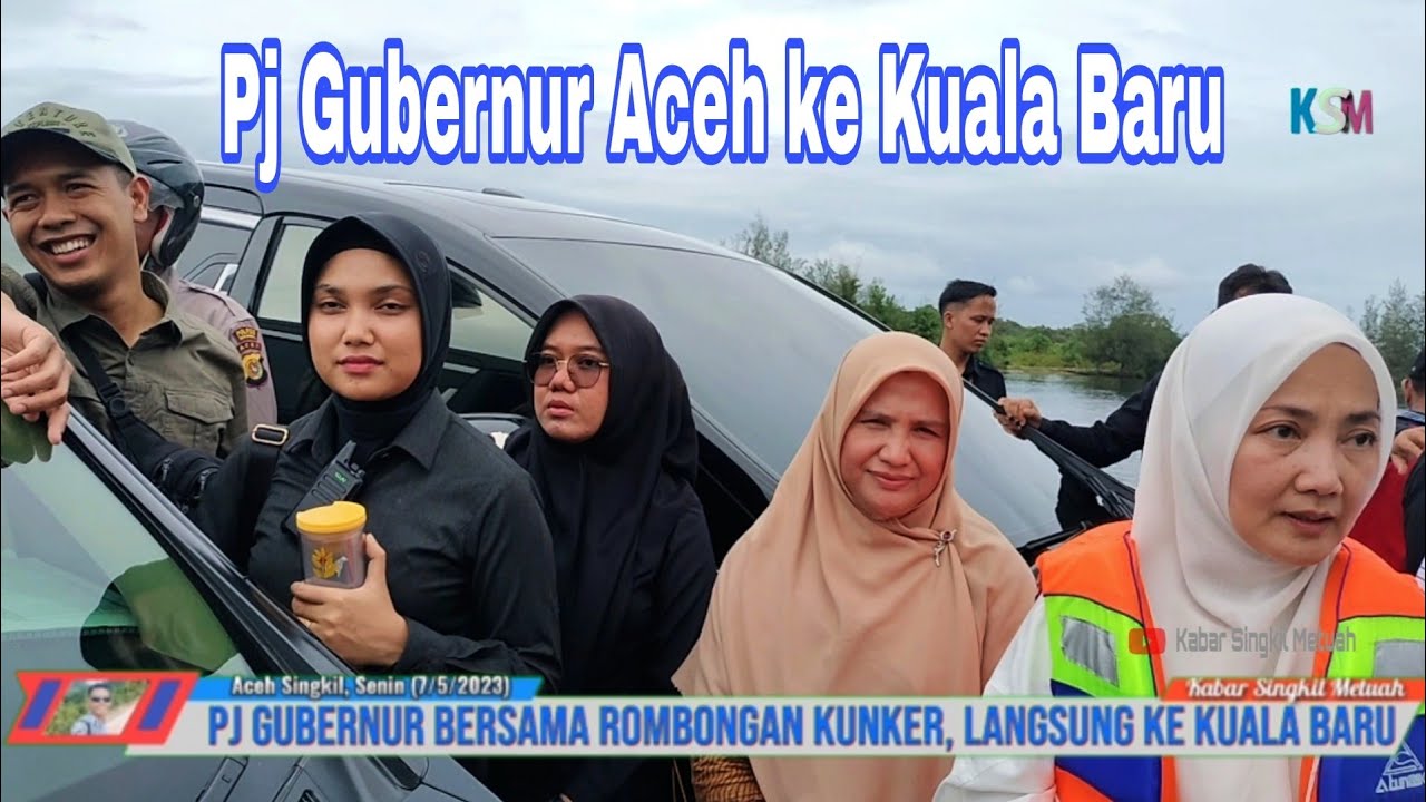 Pj Gubernur Aceh Bersama Rombongan Kunker ke Aceh Singkil, ke Puskesmas Kuala Baru, Part 4