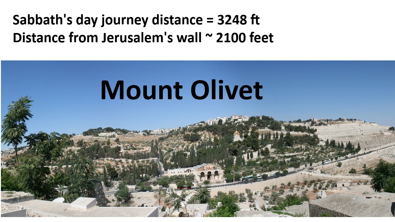 AMC #13_2 Sabbath's day journey distance