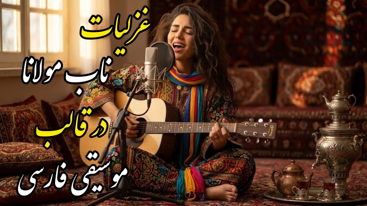 موسیقی ارامش بخش فارسی عرفانی عاشقانه با صدای دلنشین و با نوای مولانای جان