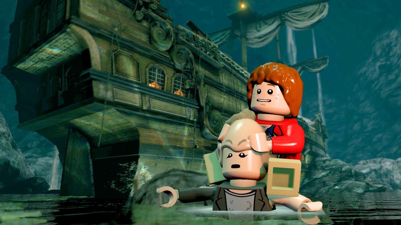 LEGO Dimensions The Goonies Chunk & Sloth find One-Eyed Willy's Pirate Ship 4k Ultra HD 2160p