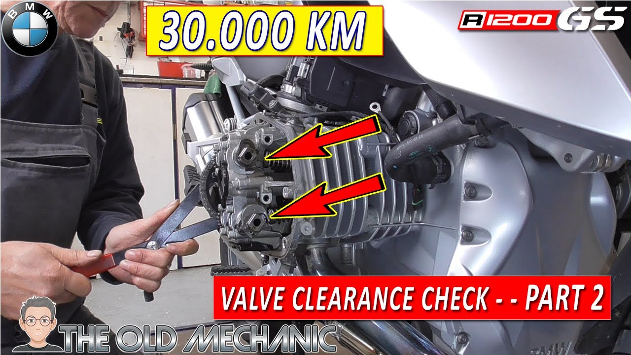 BMW R1200GS (2014) - Is A 30.000 KM Valve Clearance Check  NECESSARY ?