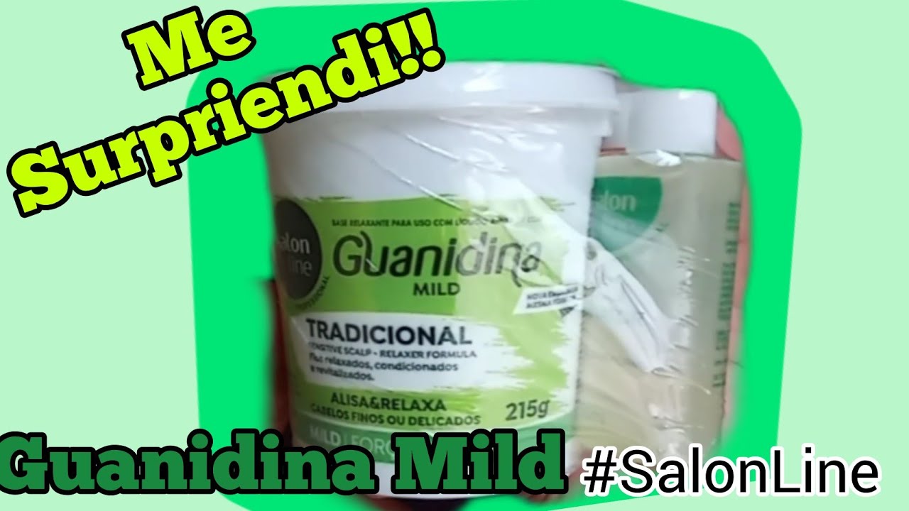 Guanidina Mild da Salon Line passo a passo no cabelo da minha mãe!!