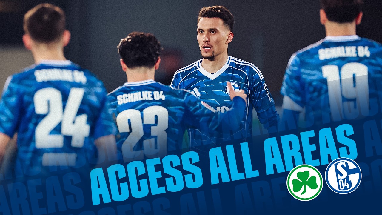 Access ALL AREAS | Dejan LJUBIČIĆ mit Hammer-Tor zum Remis | Greuther Fürth - FC Schalke 04 1:1