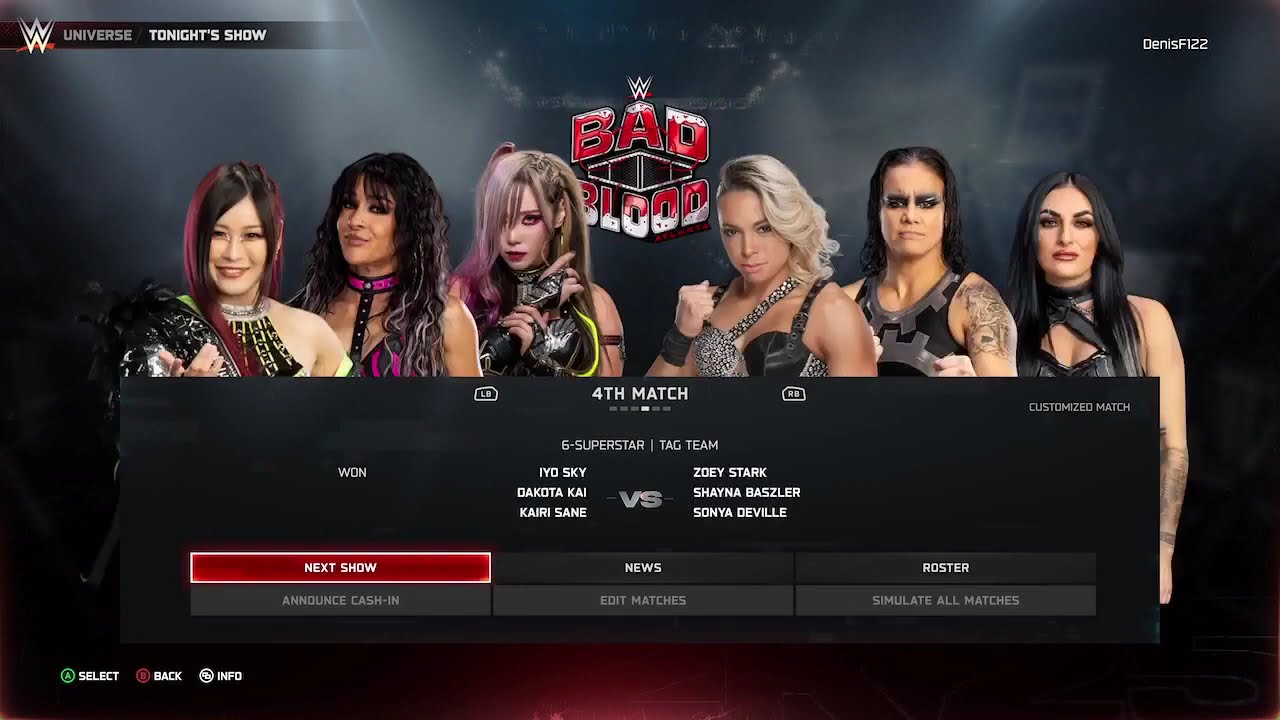 WWE 2K25 Universe Mode EP31 Road to Bad Blood