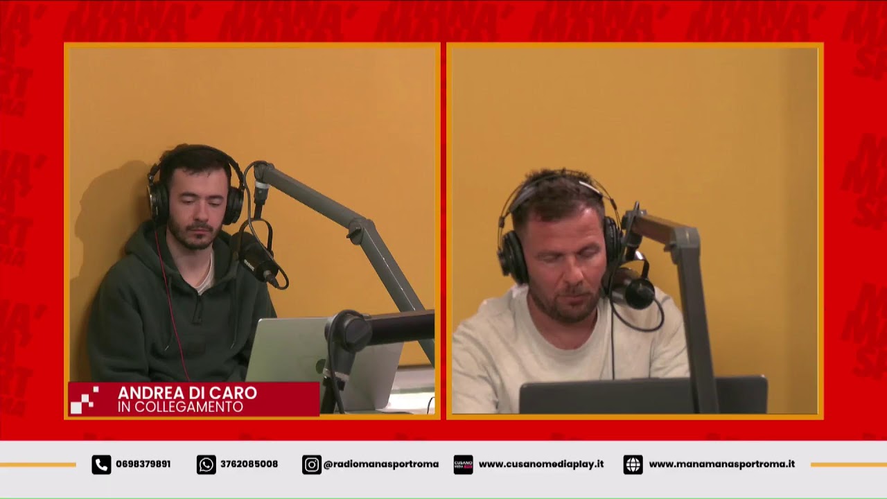 Senti la ROMA insieme a noi!  - Radio Manà Manà Sport Roma