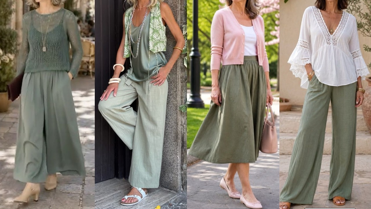 LOOKS MODERNOS para Mujeres de 50, 60 y 70 A&ntilde;os / Moda Verano 2026