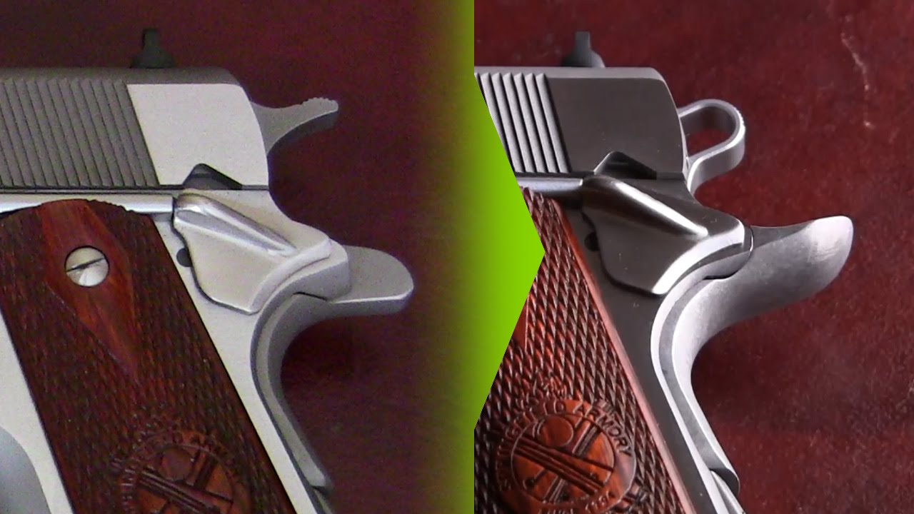 Модификации SA 1911 Mil Spec: установка Beavertail