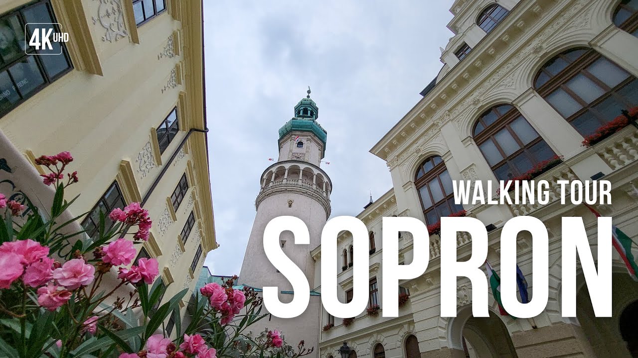 The beautiful old town of Sopron, Hungary - Walking tour