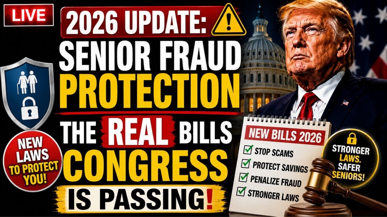 Senior Fraud Protection 2026  The REAL Bills Congress Is Passing And the Scams You MUST Avoid