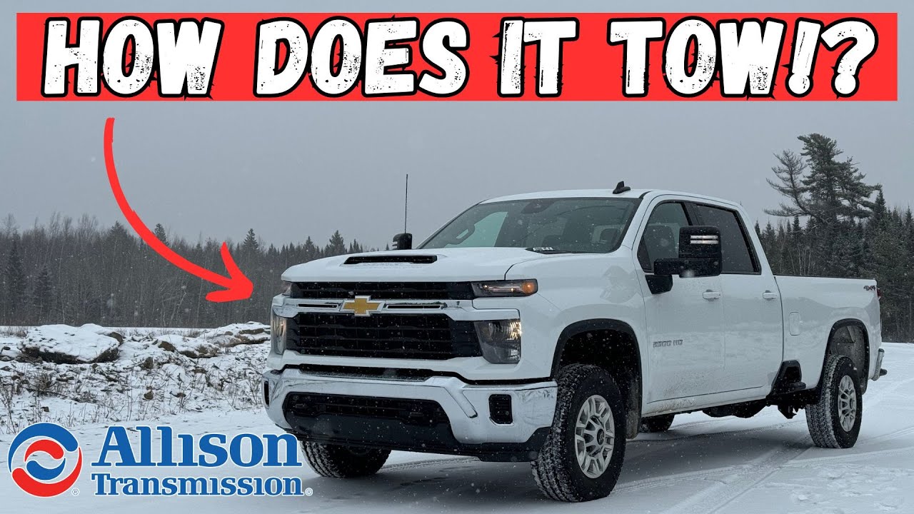 2024 Chevy 2500 HD 6.6L Gas With NEW 10 SPEED Allison Transmission | FULL Towing Review