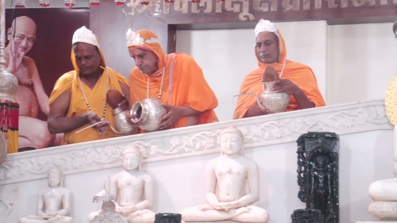01-09-2024 Abhishek Shantidhara Gunoday Tirth  Gulgav khekdi #aadinathtv #aadinathtv