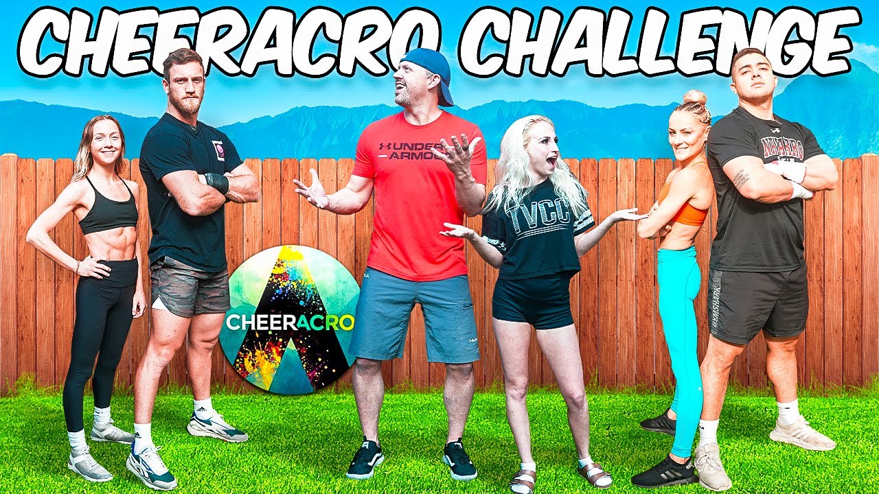 Ultimate Cheer Acro Routine Challenge  *Extreme Partner Swap Competition*