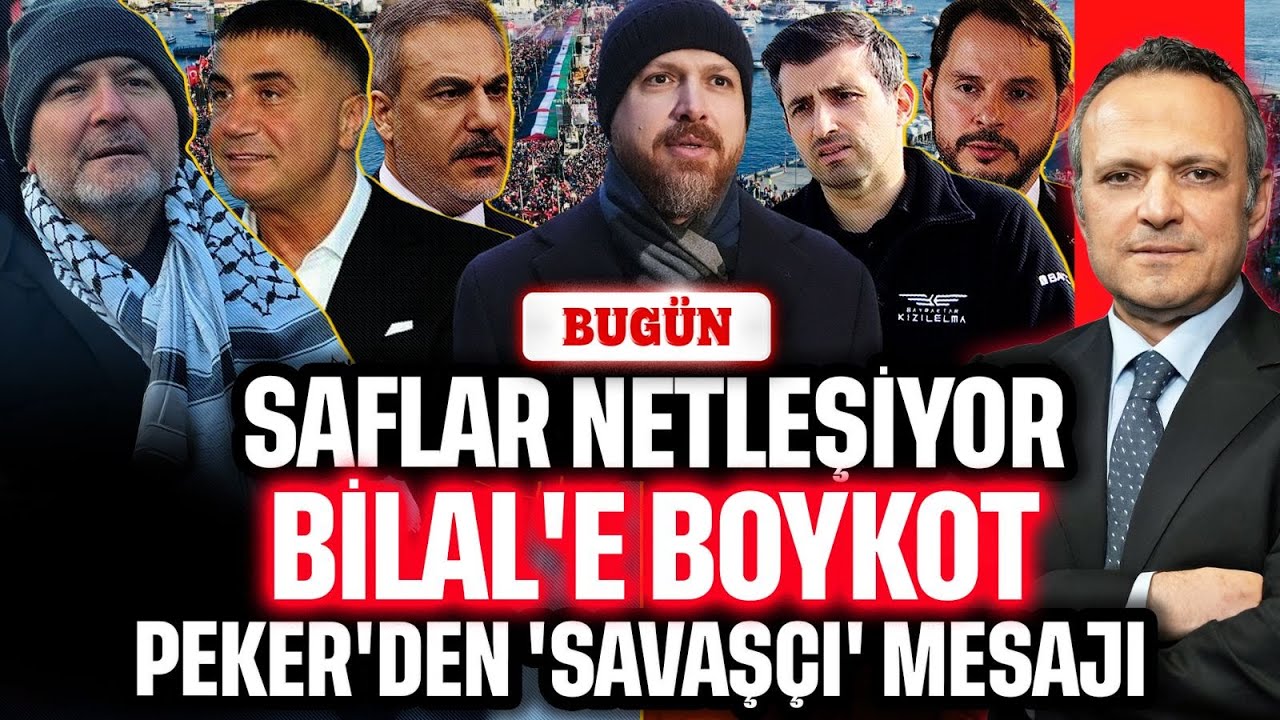 Saflar netleşiyor! Bilal'e boykot, Peker'den 'savaşçı’ çıkışı | BUGÜN
