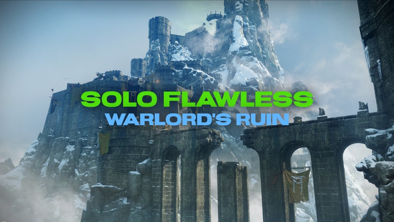 Solo Flawless Warlord's Ruin (Hunter) - Renegades (#DarkAgeHunt)