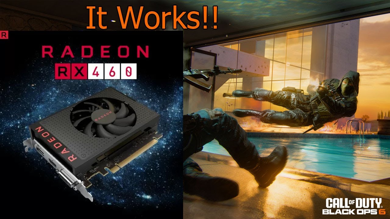 Radeon RX 460 4GB | Call of Duty: Black Ops 6 | Best Settings