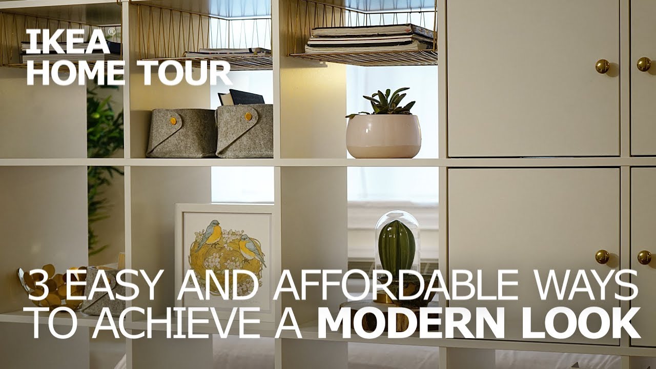 3 Modern Decorating Ideas for Your Studio Apartment - IKEA Home Tour