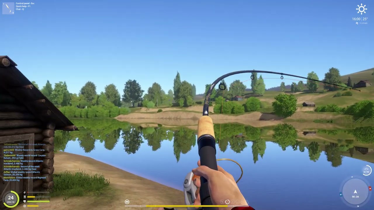 Russian Fishing 4 - 2023  Record Catch!  Sura River - Biggest fish reeled in with Syberia Gold 80s