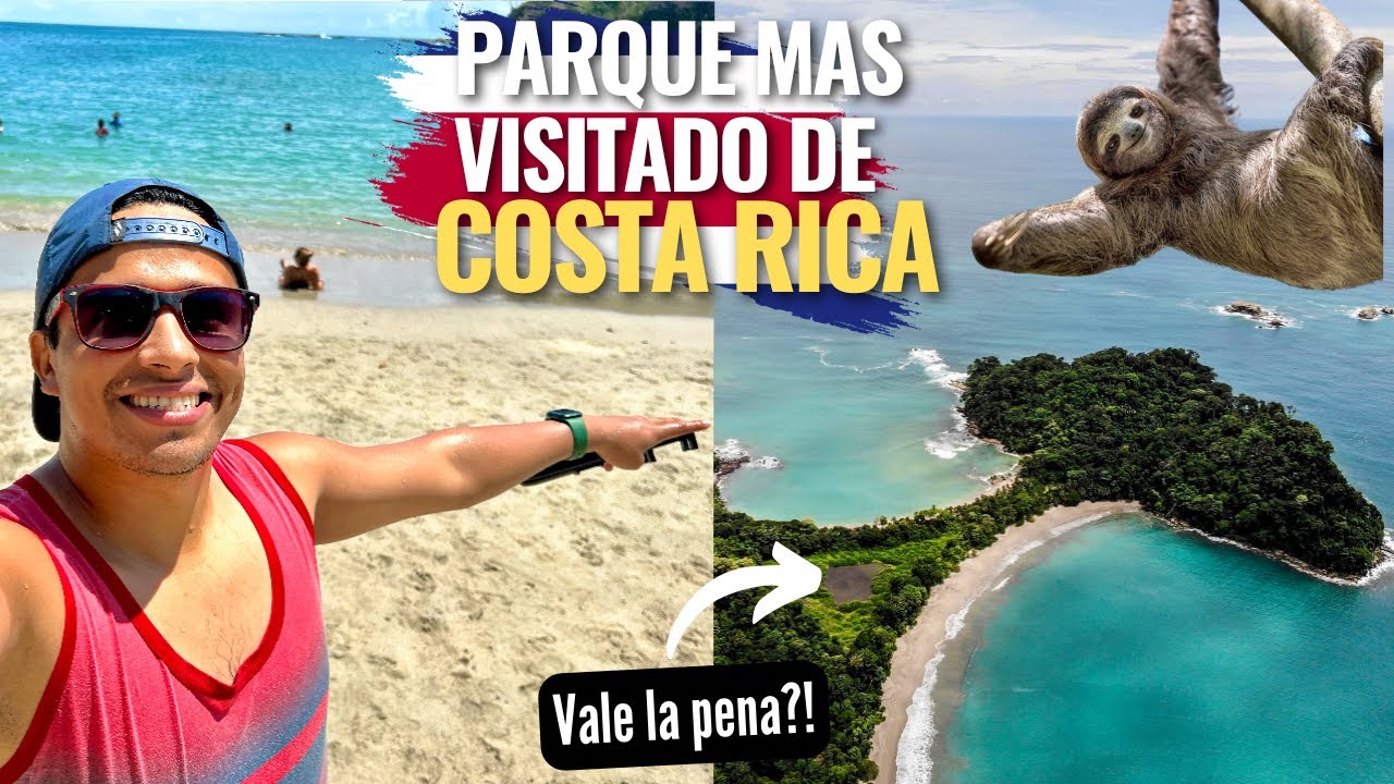 Parque Más VISITADO de Costa Rica 🇨🇷 🦥| Vale La Pena?! | Parque Manuel Antonio