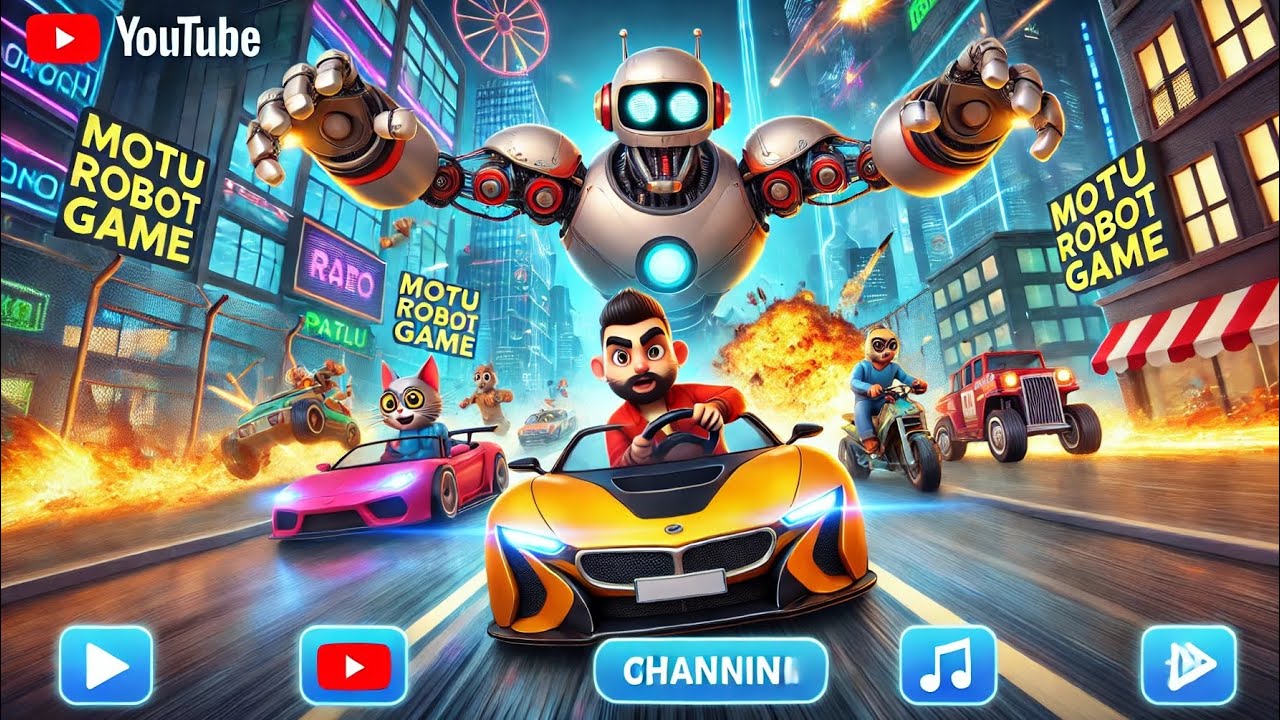 Motu&rsquo;s Robot Challenge &ndash; Intense Battle Gameplay!
