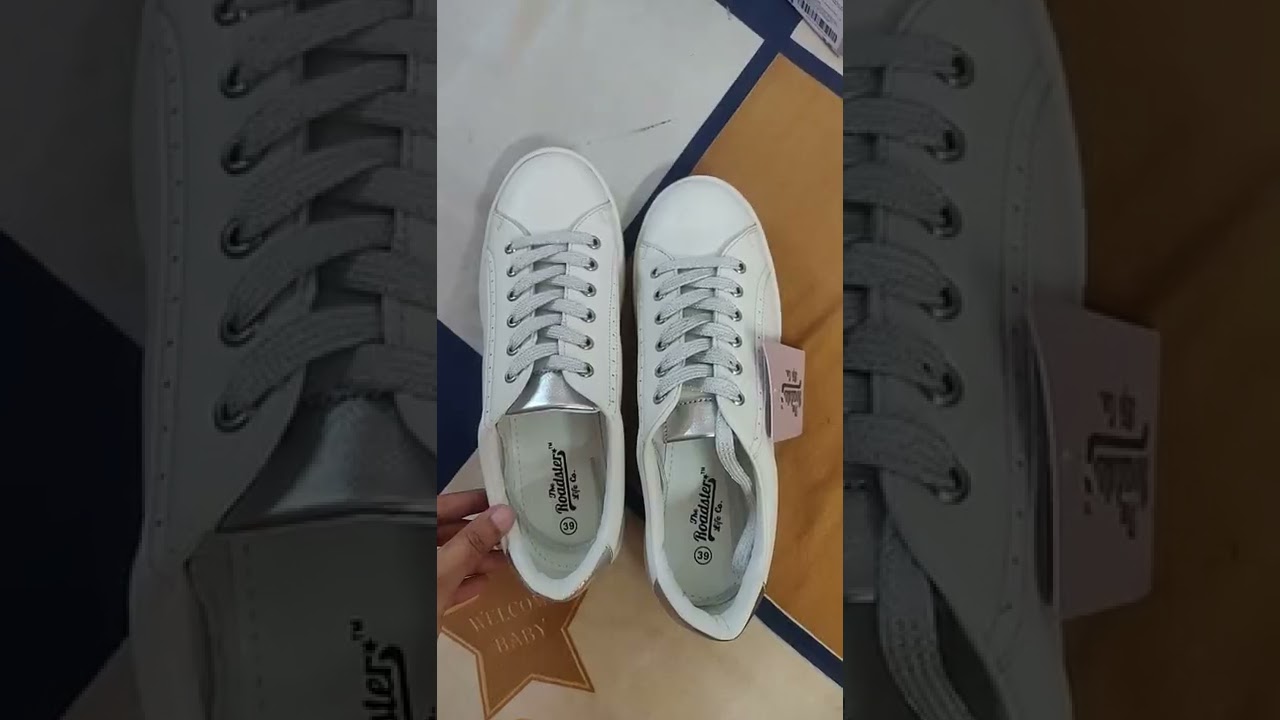 UNBOXING-WOMEN WHITE SNEAKER #whitesneakers #womensneakers #roadsterlife