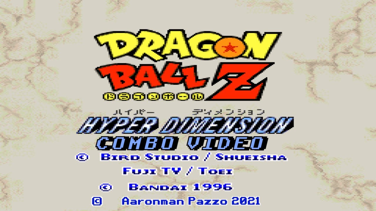 Dragon Ball Z: Hyper Dimension - Super Combo Video