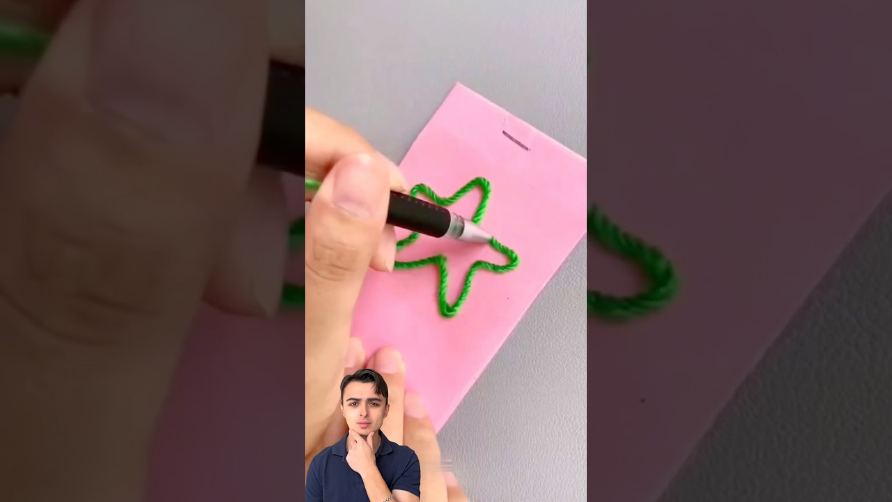 Drawing with String! 🤯 #shorts #lifehacks #diy #viral