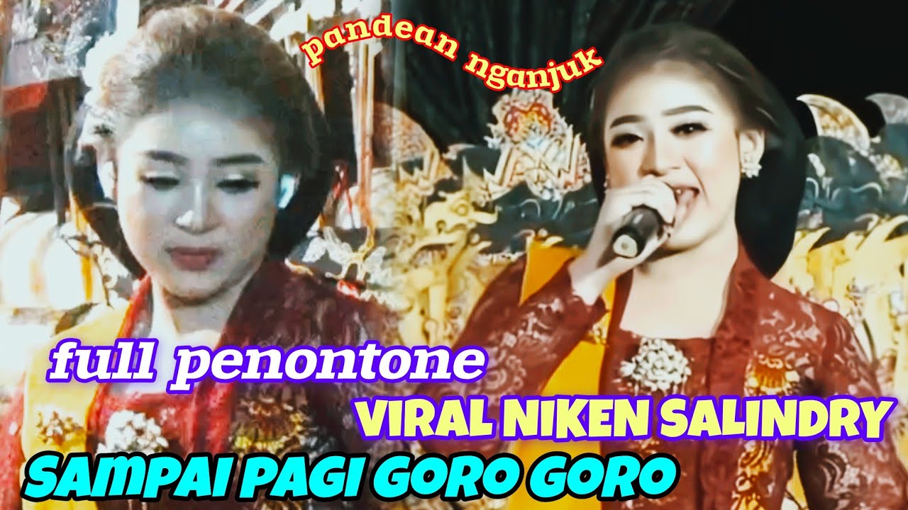 NIKEN SALINDRY ANTUSIAS BANGET SAMPAI GORO GORO RAMAI POLL PENONTON pandean kampung baru nganjuk..