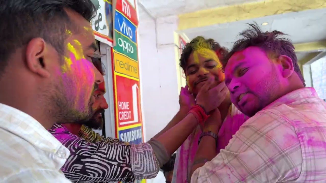 Holi wala vlog 🥰
