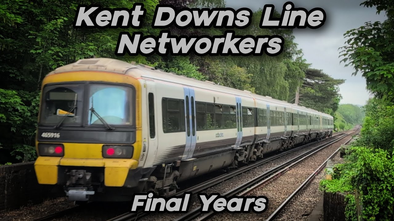 Kent Downs Line (Maidstone East Line) Class 465 & 466 Networkers - Final Years on the Line