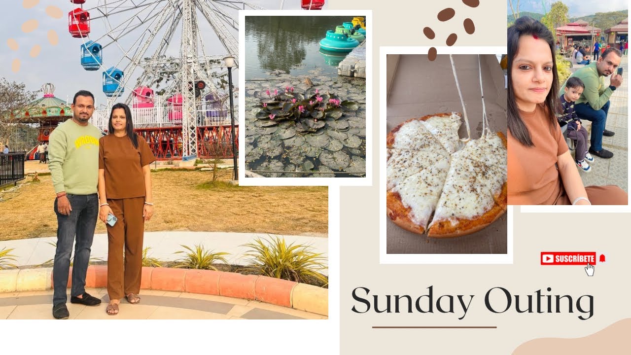 Breakfast mai banayi koraisutir kachori aur aloo dum || Prakrit ko lekar gayi new park Mai .. 