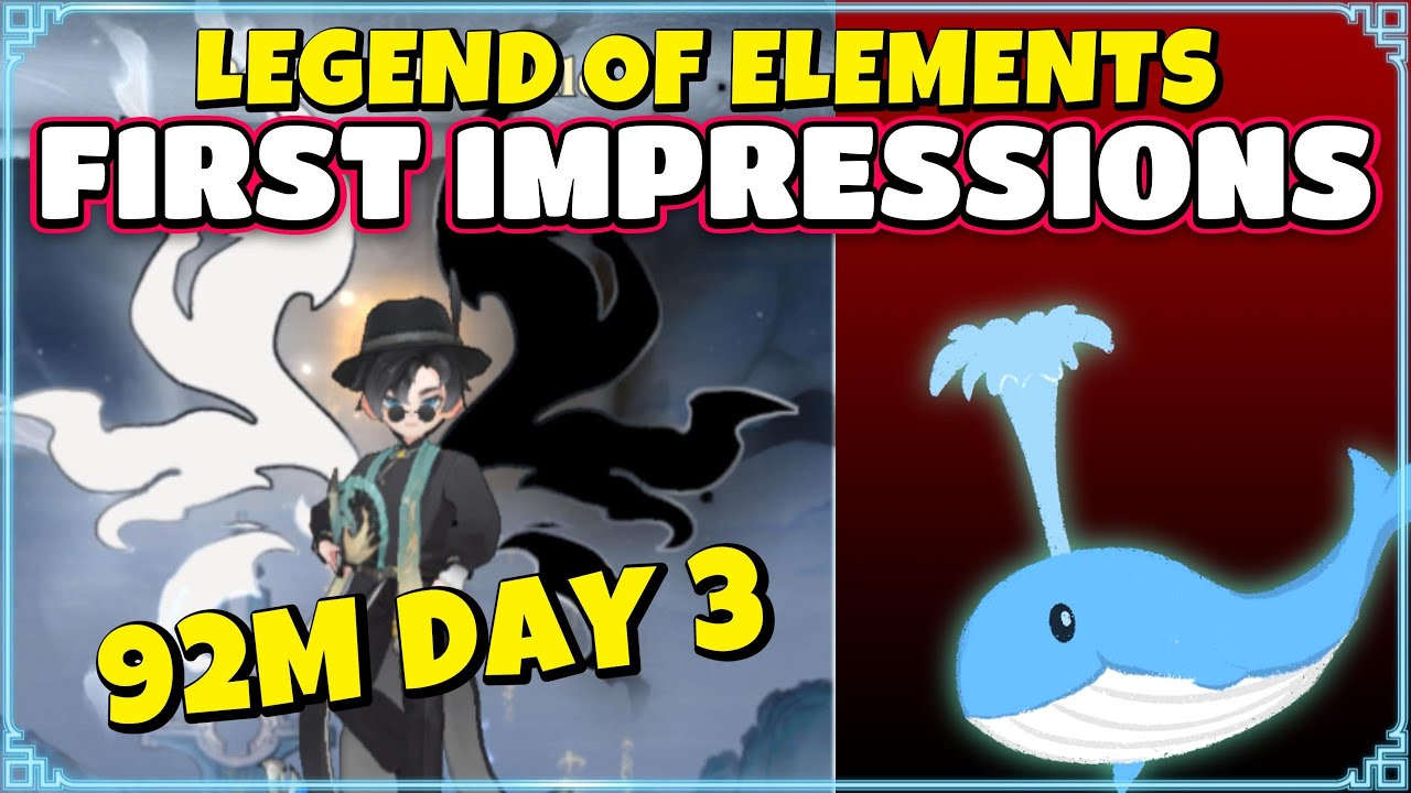 Первые впечатления от кита на 4-й день — Legend Of Elements