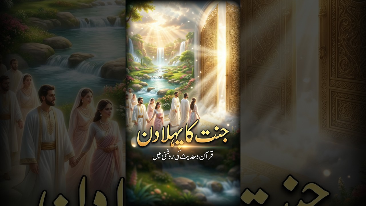 Janat ka pahla din kesa hoga|Ai Movie Of Heaven 🌛✨