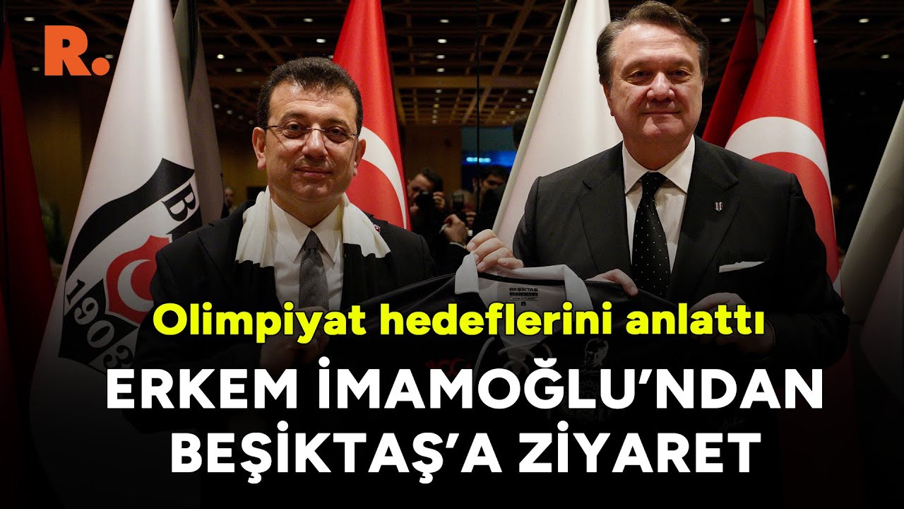 İmamoğlu'ndan Beşiktaş'a ziyaret: 