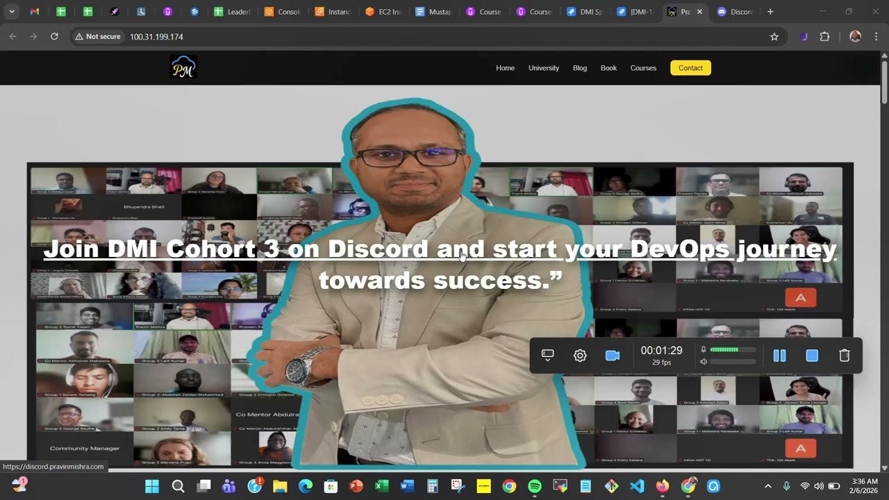 Demo Explanation for pravin portolfio website